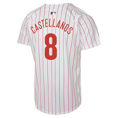 Nick Castellanos Philadelphia Phillies Nike Youth Home Game Player Jersey - MLB Jerseys