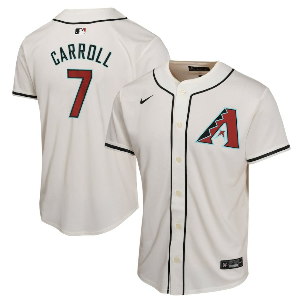 Corbin Carroll Arizona Diamondbacks Nike Youth Home Game Player Jersey - MLB Jerseys