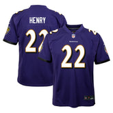Baltimore Ravens Derrick Henry Youth Game Jersey | NFL New