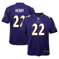 Baltimore Ravens Derrick Henry Youth Game Jersey | NFL New