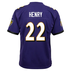 Baltimore Ravens Derrick Henry Youth Game Jersey | NFL New