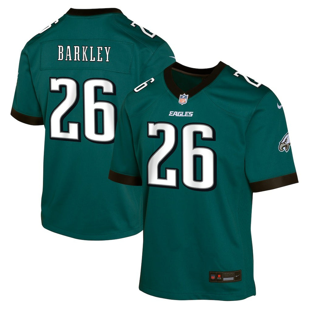 Philadelphia Eagles Saquon Barkley Youth Game Jersey | NFL Outlet