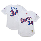 Nolan Ryan Texas Rangers Mitchell & Ness 1993 Cooperstown Collection Authentic Jersey - MLB Jerseys