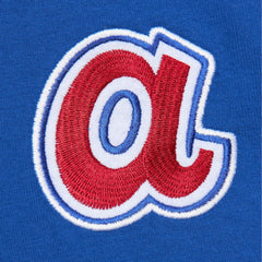 Hank Aaron Atlanta Braves Mitchell & Ness Cooperstown Collection Heavyweight Premium Player Vintage Logo T-Shirt - MLB T-shirts