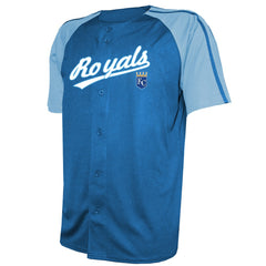 Kansas City Royals Stitches Team Raglan Jersey - MLB Jerseys