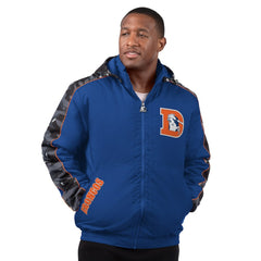 Denver Broncos Starter Thursday Night Gridiron Full-Zip Hoodie Jacket | NFL On sale