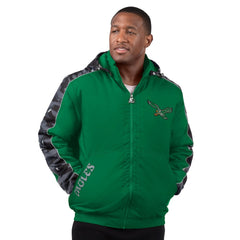 Philadelphia Eagles Starter Thursday Night Gridiron Full-Zip Hoodie Jacket | NFL Hot