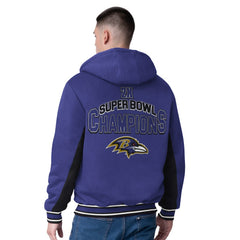 Baltimore Ravens G-III Extreme No Huddle Commemorative Full-Zip Hoodie Jacket | NFL On sale