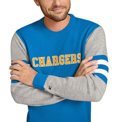 Los Angeles Chargers Tommy Hilfiger Acrylic Crewneck Pullover Sweater | NFL US