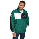 New York Jets Tommy Hilfiger Gael Lightweight Half-Zip Hoodie Jacket | NFL Discount