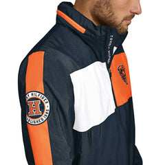 Chicago Bears Tommy Hilfiger Gael Lightweight Half-Zip Pullover Hoodie Jacket | NFL Outlet