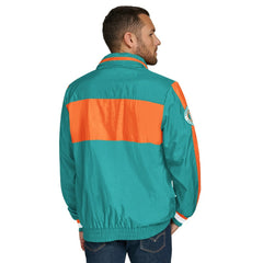 Miami Dolphins Tommy Hilfiger Gael Lightweight Half-Zip Hoodie Jacket | NFL Online