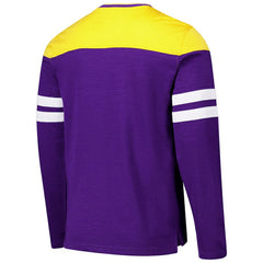Minnesota Vikings G-III Sports by Carl Banks Adaptive Hail Mary Long Sleeve T-Shirt | NFL Sale