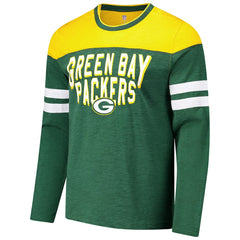 Green Bay Packers G-III Sports by Carl Banks Adaptive Hail Mary Long Sleeve T-Shirt | NFL US