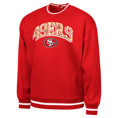 San Francisco 49ers G-III Sports by Carl Banks Adaptive Blocker Fleece Pullover Sweatshirt | NFL On sale