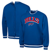 Buffalo Bills G-III Sports by Carl Banks Adaptive Blocker Fleece Pullover Sweatshirt | NFL Outlet