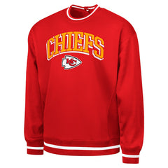 Kansas City Chiefs G-III Sports by Carl Banks Adaptive Blocker Fleece Pullover Sweatshirt | NFL Outlet