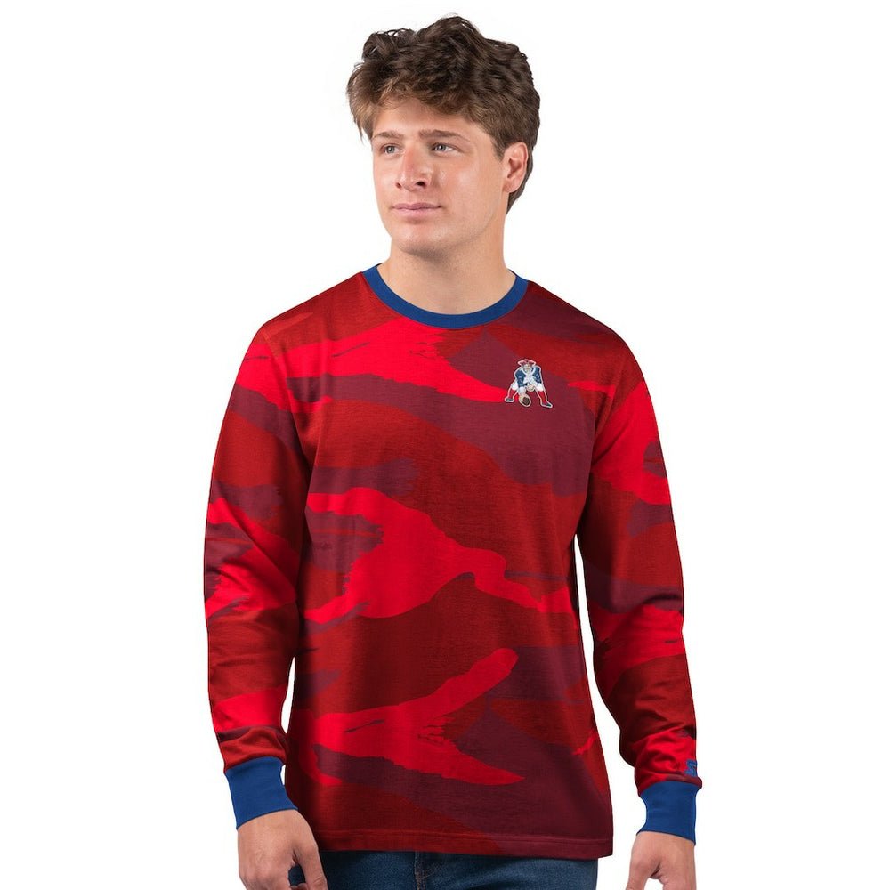 New England Patriots Starter Thursday Night Gridiron Vintage Logo Long Sleeve T-Shirt | NFL New