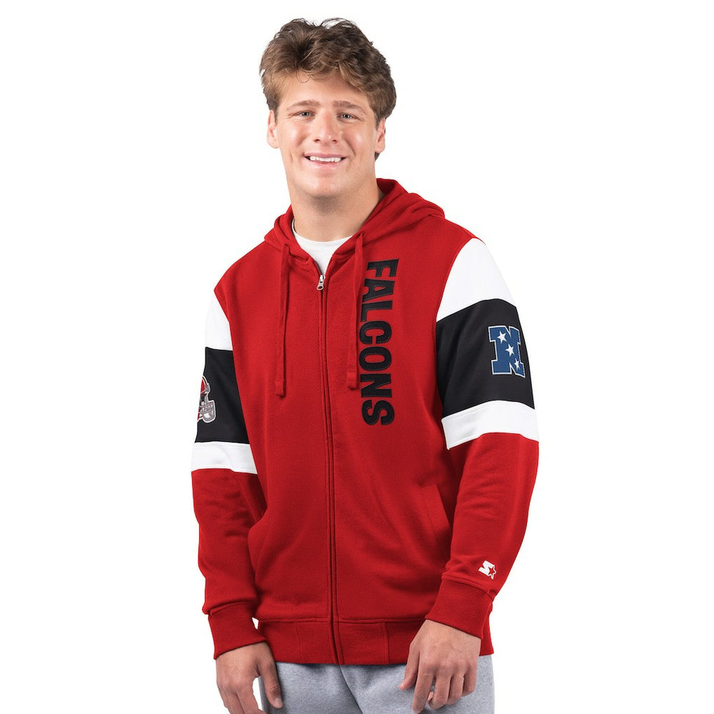 Atlanta Falcons Starter Extreme Vintage Logo Full-Zip Hoodie | NFL Discount
