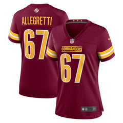 Washington Commanders Nick Allegretti Women's Game Jersey | NFL US