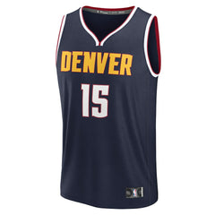 Navy Nikola Jokic Denver Nuggets Fast Break Replica Player Jersey | NBA