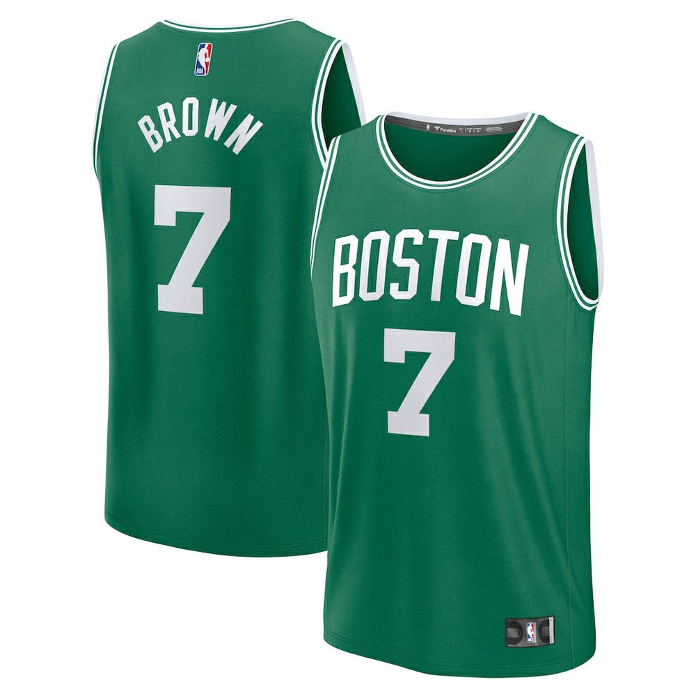 Kelly Green Jaylen Brown Boston Celtics Fast Break Replica Player Jersey | NBA