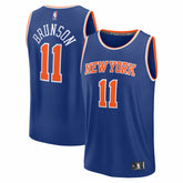 Blue Jalen Brunson New York Knicks Youth Fast Break Replica Player Jersey | NBA