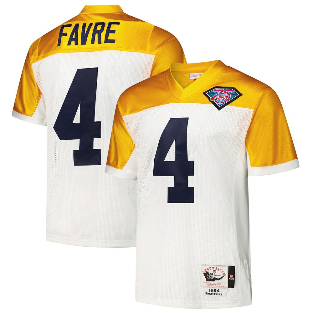 Green Bay Packers Brett Favre 1994 Authentic Throwback Retired Player Jersey | NFL Discount