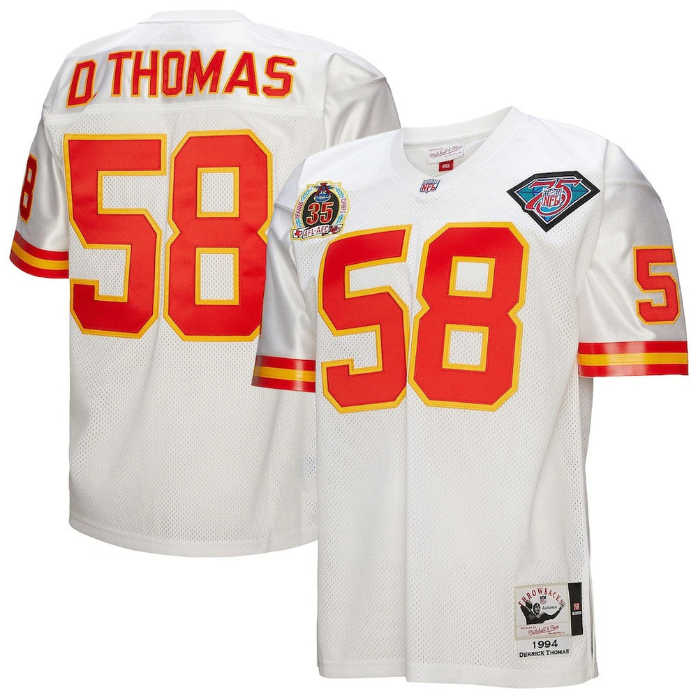 Kansas City Chiefs Derrick Thomas 1994 Authentic Throwback Retired Player Jersey | NFL Outlet