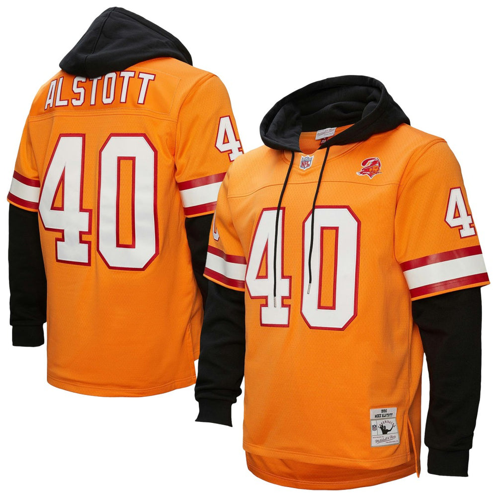 Tampa Bay Buccaneers Mike Alstott Player Name & Number Hoodie Legacy Jersey | NFL Hot