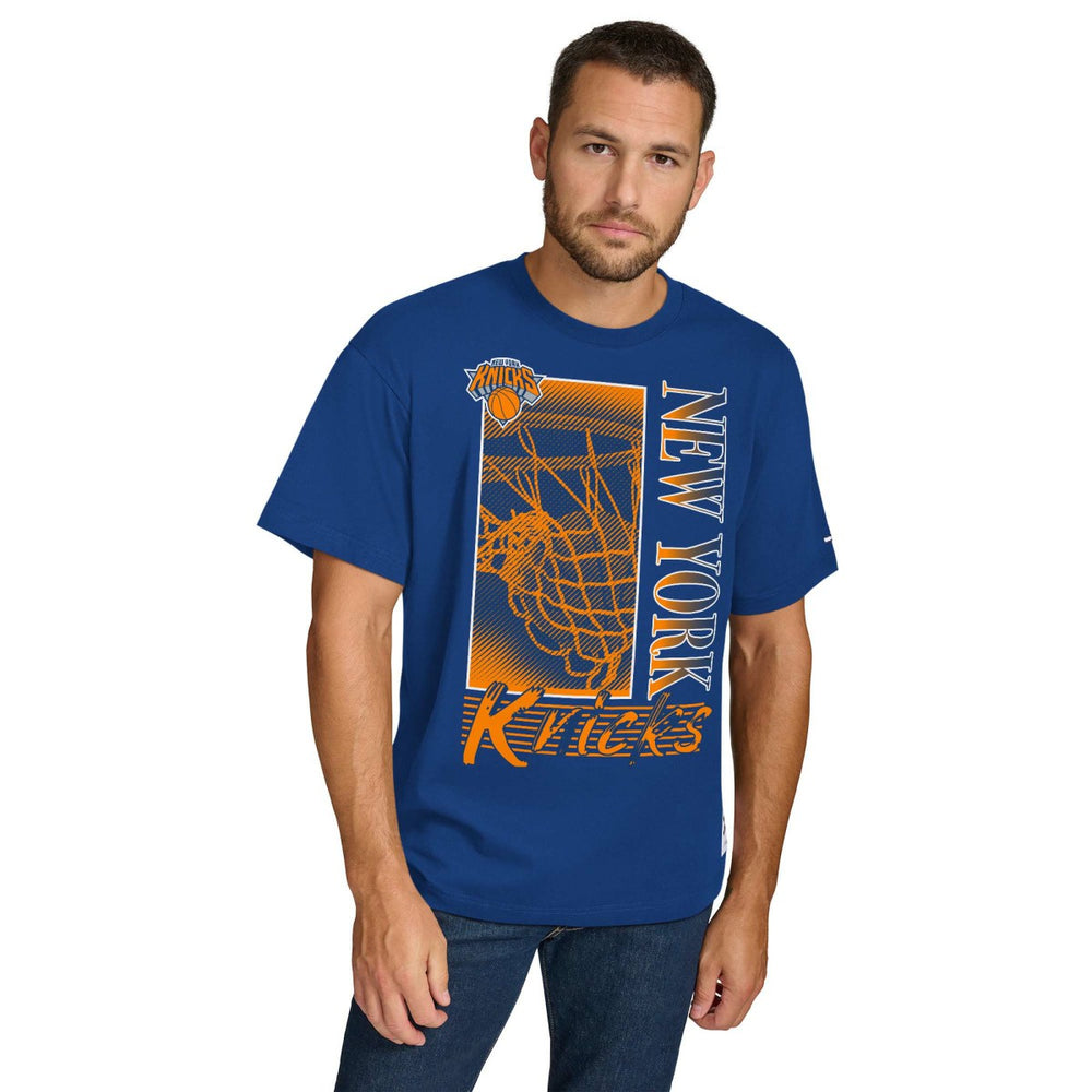 Blue New York Knicks Tommy Jeans Noah Swish T-Shirt | NBA