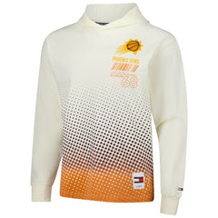 Cream Phoenix Suns Tommy Jeans Ben Long Sleeve Hoodie T-Shirt | NBA