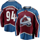 Joel Kiviranta Colorado Avalanche Fanatics Home Premier Breakaway Player Jersey - NHL Jerseys