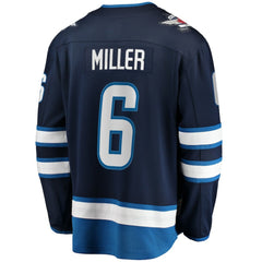 Colin Miller Winnipeg Jets Fanatics Home Premier Breakaway Player Jersey - NHL Jerseys