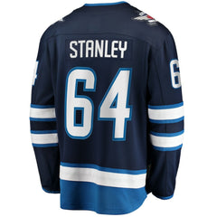 Logan Stanley Winnipeg Jets Fanatics Home Premier Breakaway Player Jersey - NHL Jerseys