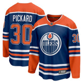 Calvin Pickard Edmonton Oilers Fanatics Home Premier Breakaway Player Jersey - NHL Jerseys