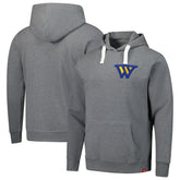 Heather Gray Golden State Warriors Sportiqe Unisex Varsity Collection Blake Pullover Hoodie | NBA