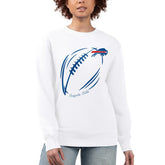 Buffalo Bills G-III 4Her by Carl Banks Women's Football Logo Graphic Fleece Tri-Blend Pullover Sweatshirt | NFL Near me