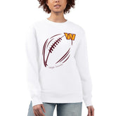Washington Commanders G-III 4Her by Carl Banks Women's Football Logo Graphic Fleece Tri-Blend Pullover Sweatshirt | NFL US