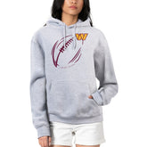 Washington Commanders G-III 4Her by Carl Banks Women's Football Logo Fleece Tri-Blend Pullover Hoodie | NFL Discount