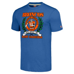 Denver Broncos Randy Gradishar Homage Unisex Caricature Retired Player Tri-Blend T-Shirt | NFL US