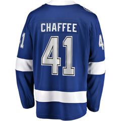Mitchell Chaffee Tampa Bay Lightning Fanatics Home Premier Breakaway Player Jersey - NHL Jerseys