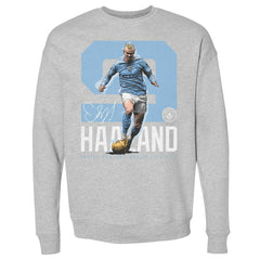 Manchester City 500 Level Bold Number Pullover Crewneck Sweatshirt