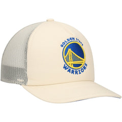 Cream Golden State Warriors Trucker Adjustable Hat sale | NBA