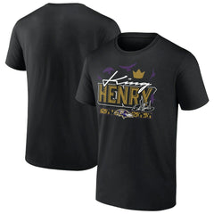 Baltimore Ravens Derrick Henry King Henry's Crown T-Shirt | NFL New