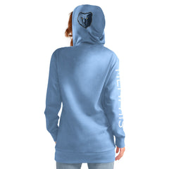 Light Blue Memphis Grizzlies G-III 4Her by Carl Banks Women's Base Coach Pullover Hoodie | NBA