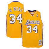 Gold Shaquille O'Neal Los Angeles Lakers Youth 1999/00 Hardwood Classics Swingman Jersey | NBA