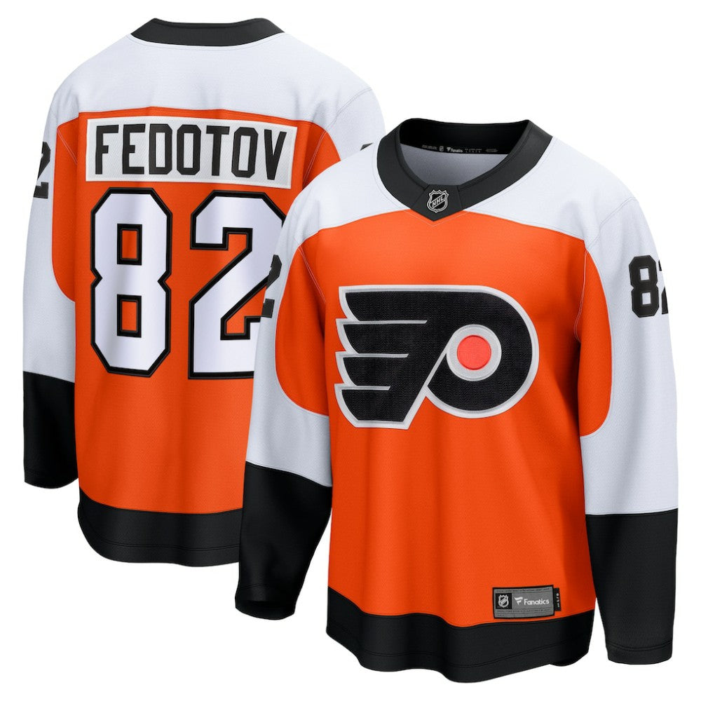Ivan Fedotov Philadelphia Flyers Fanatics Home Premier Breakaway Player Jersey - NHL Jerseys