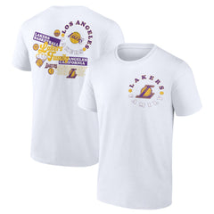 White Los Angeles Lakers Street Collective T-Shirt | NBA