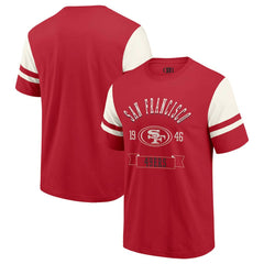 San Francisco 49ers Darius Rucker Collection Football T-Shirt | NFL Discount